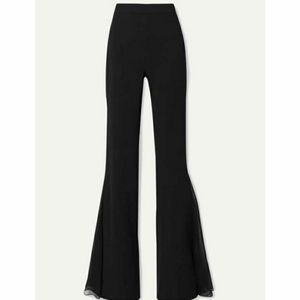 Cushnie silk black pants